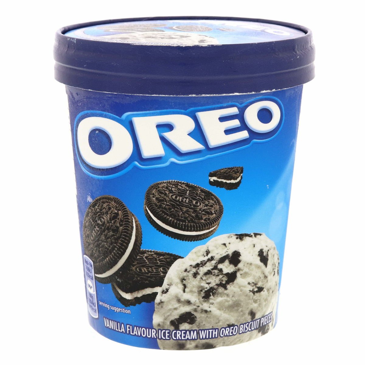 Oreo Vanilla Flavour Ice Cream With Oreo Biscuits 480ml