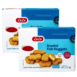 LuLu Breaded Fish Nuggets 2 x 240 g