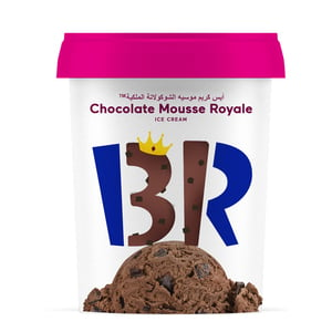 Buy Baskin Robbins Chocolate Mousse Royale Ice Cream 120 ml Online at Best Price | Ice Cream Take Home | Lulu Kuwait in Kuwait