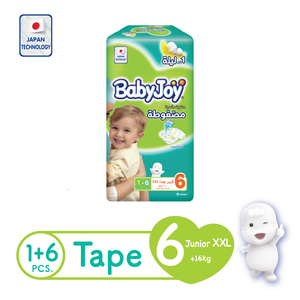 BabyJoy Diaper Size 6 XXL +16kg 7pcs