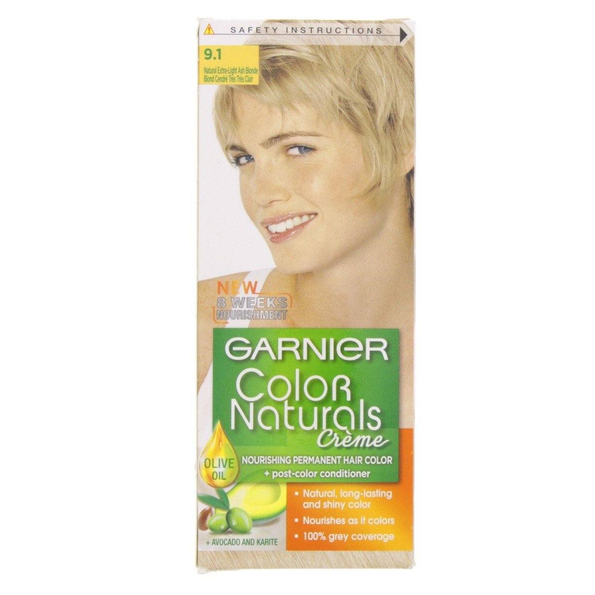 Garnier Colour Naturals 9.1 Natural Extra-Light Ash Blonde 1 pkt