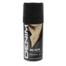 Denim Black Deodorant Body Spray 150 ml