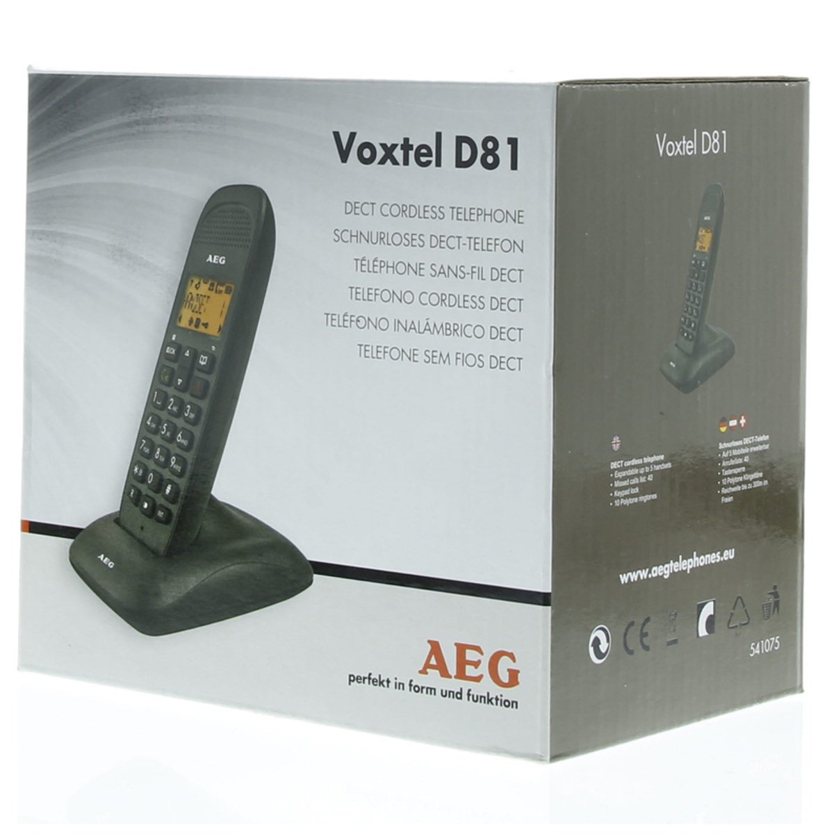 AEG Cordless Phone DuoVoxtel D81