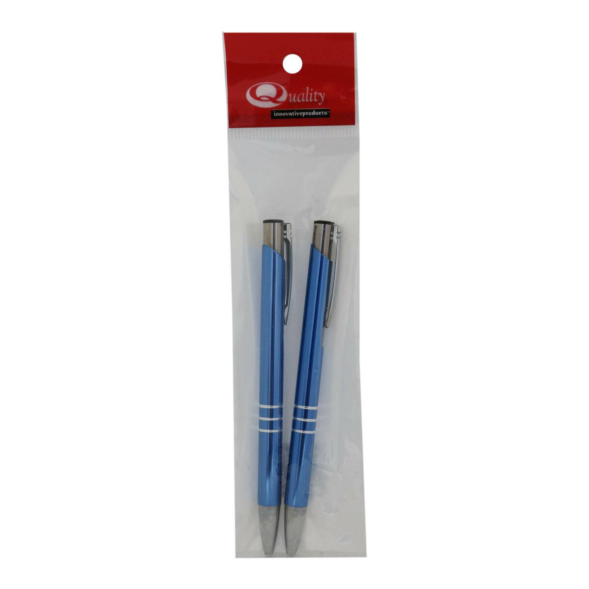 Quality Metal Ball Pen Qrbp133-2S-Bl 2pcs