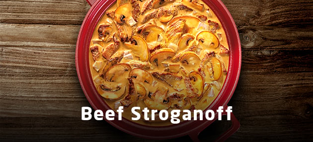 Beef Stroganoff