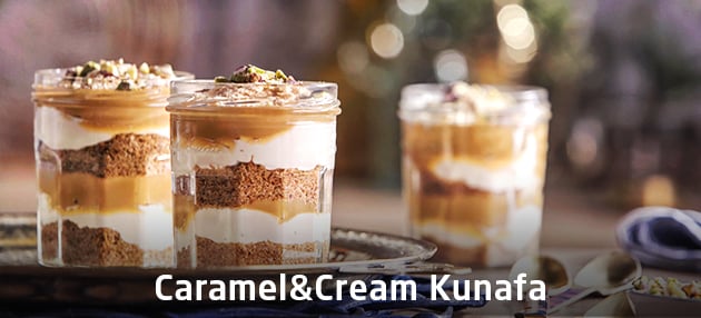 Caramel & Cream Kunafa