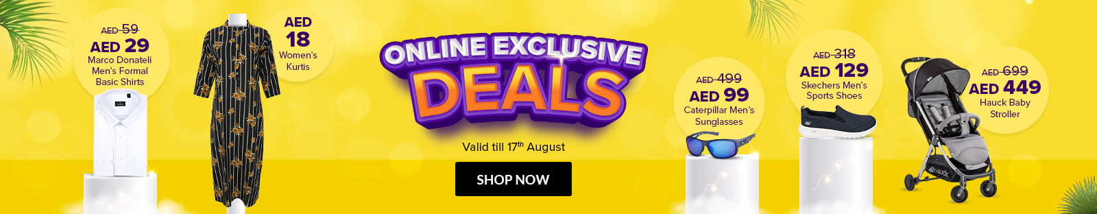 Online Exclusive Deals -FASHION