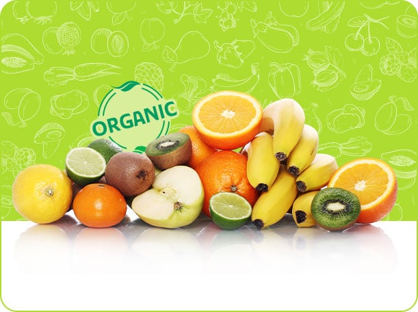 Organic fruits