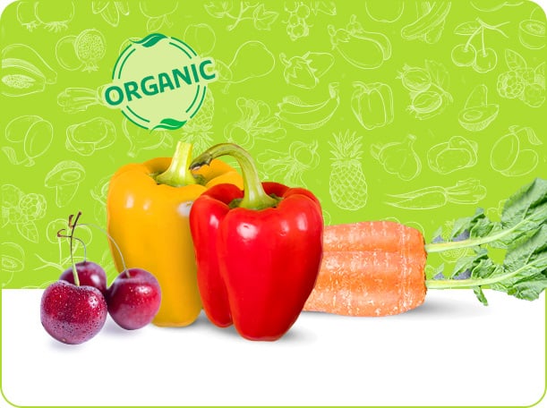 Organic fruit & veg