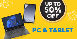 PC & TABLET - UPTO 50% OFF