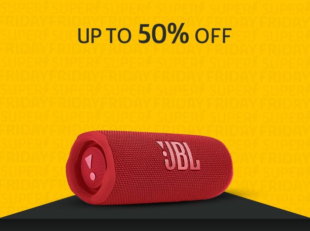 Up to 50% Off- Bluetooth Speakers