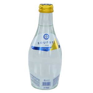 Souroti Sparkling Water Lemon 250ml