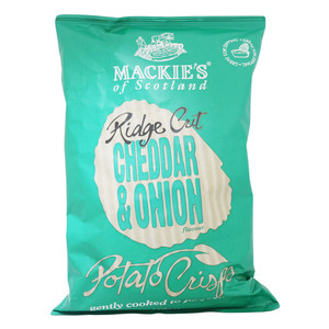 Mackies Crisps Cheddar & Onion 150g