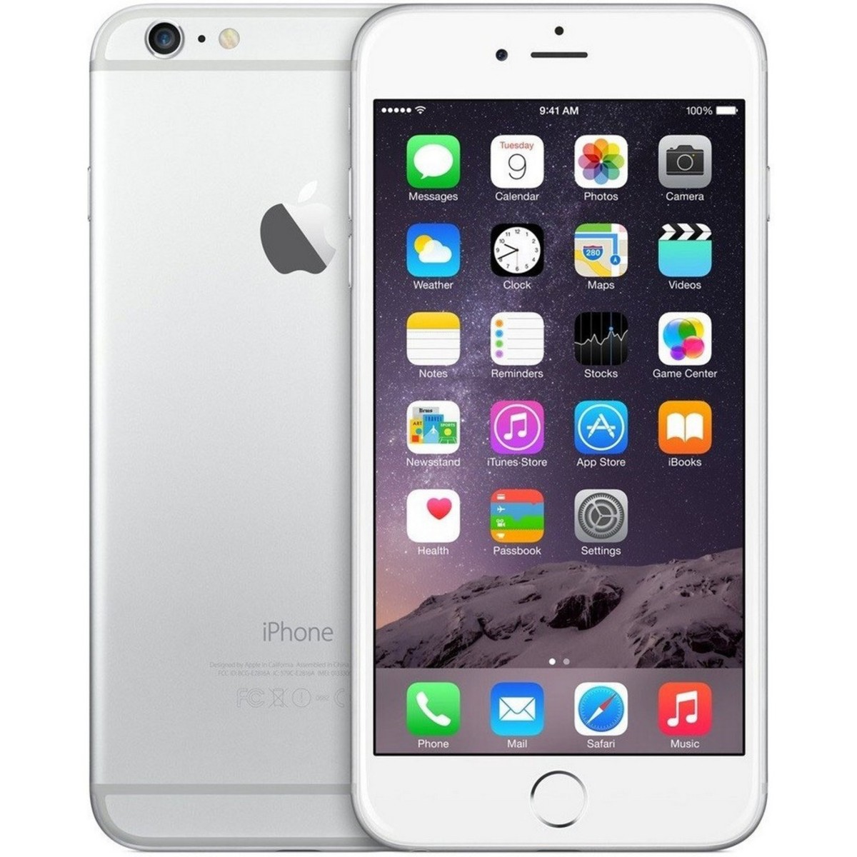 Buy Apple Iphone 6 Plus 64gb Silver Online Lulu Hypermarket Ksa
