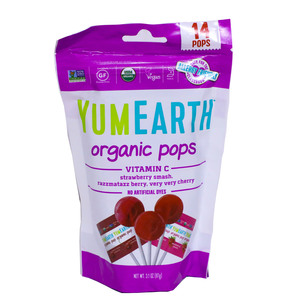 Yum Earth Organic Pops Vitamin C 87g