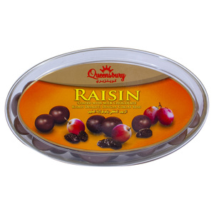 Queensbury Raisins Coated With Milk Chocolate 207g
