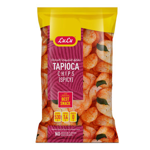 Lulu Tapioca Chips Spicy 200g