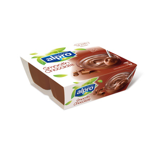 Alpro Smooth Chocolate Soya Dessert 4 x 125g