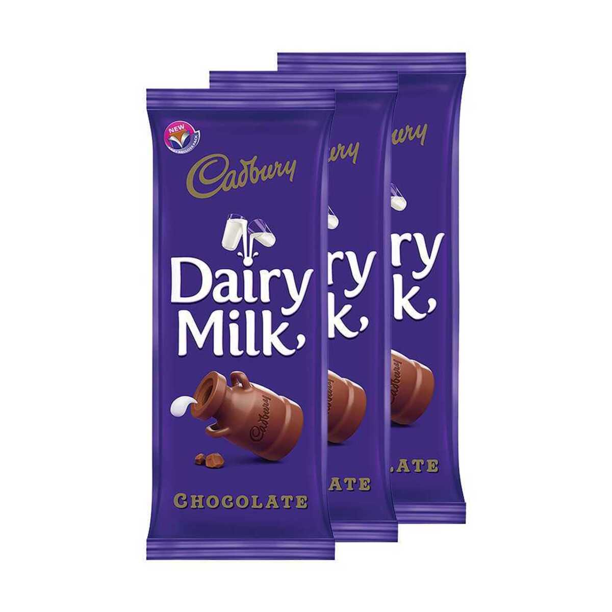 Cadbury Dairy Milk Chocolate 3 x 90g