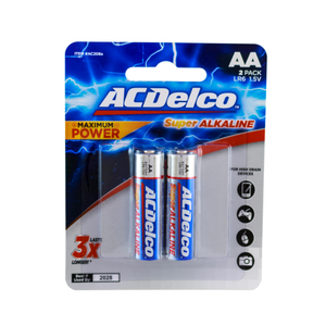 AC Delco Super Alkaline Battery AA 1.5V  2pcs