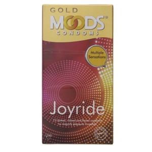 Moods Gold Condoms Joyride 12pcs