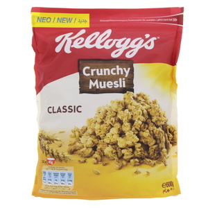 Kellogg's Crunchy Muesli Classic 500g