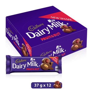 Cadbury Dairy Milk Fruit & Nut Bar  12 x 37g
