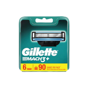 Gillette Mach3+Blade 6pcs Refill