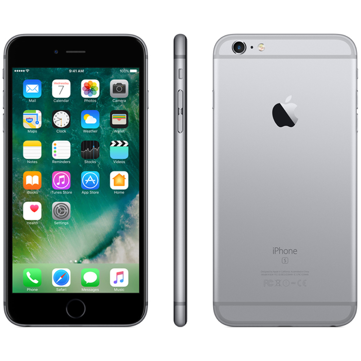 Buy Apple Iphone 6s Plus 128gb Space Grey Online Lulu Hypermarket Qatar