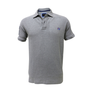 Tom Smith Polo T-Shirt Grey Melage - XXL