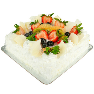 White Forest Fruit Cake Medium 1.3kg