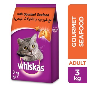 Whiskas® Gourmet Seafood Dry Food Adult 1+ years 3kg