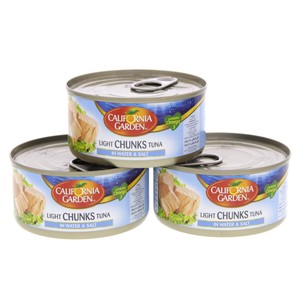 California Garden Light Ckunks Tuna in Water and Salt 170g x 3pcs