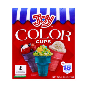 Joy Color Cups 18pcs