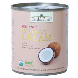 Earth's Finest Organic Coconut Cream 200ml