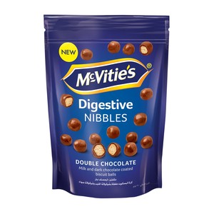 Mcvities Digestive Nibbles Double Chocolate 120g