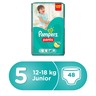 Pampers Pants Diapers, Size 5, Junior, 12-18kg, Jumbo Pack, 48pcs Count