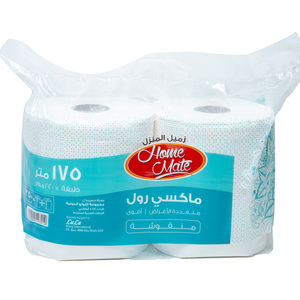 Home Mate Maxi Roll 1ply 2 Rolls