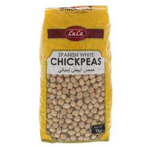 LuLu Spanish White Chick Peas 1kg