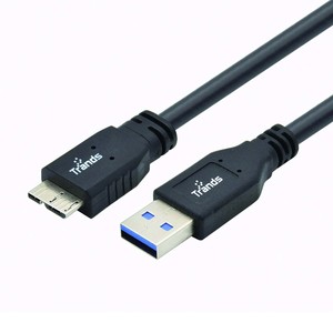 Trands USB 3.0 A Male to Micro B Male Cable 1 Meter CA258