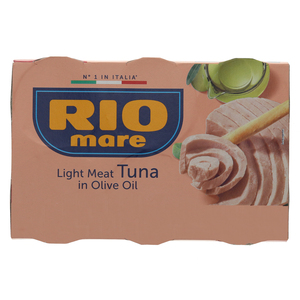 Rio Mare Light Meat Tuna In Olive Oil 6 x 80g