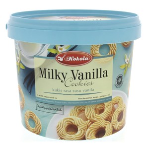 Kokola Milky and Vanilla Cookies 400g