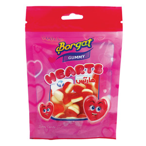 Borgat Gummy Candy Hearts 100g