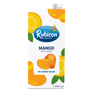 Rubicon Mango No Added Sugar Fruit Drink 1Litre