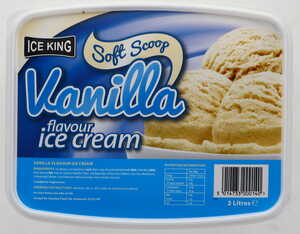 Ice King Ice Cream Vanilla 2Litre