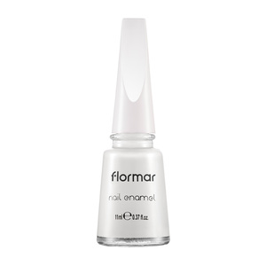 Flormar Classic Nail Enamel - 400 Bright White 1pc