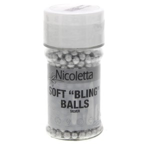 Nicoletta soft inchBlinginch Balls Silver 35g