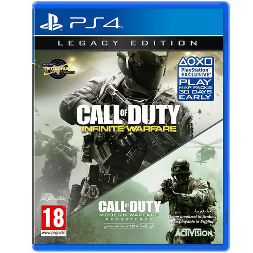 Buy Ps4 Call Of Duty Infinite Warfare Legacy Edition Online Lulu Hypermarket Ksa