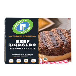 Freshly Foods Black Angus Beef Burgers 454g