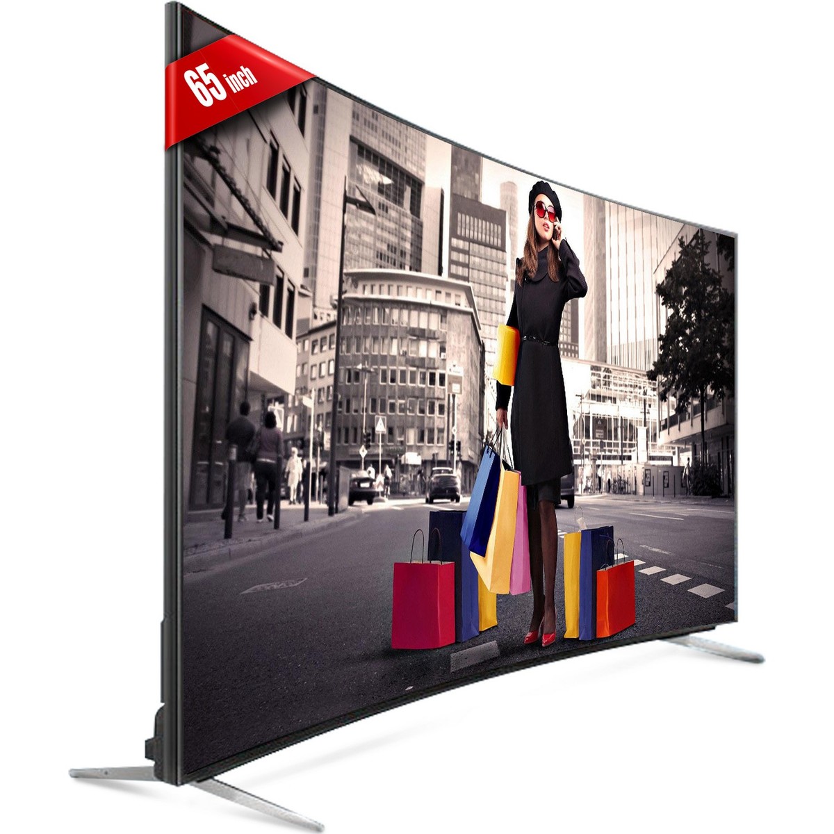 Buy Ikon 4k Ultra Hd Smart Curved Led Tv Ike65dus 65 Online Lulu Hypermarket Ksa
